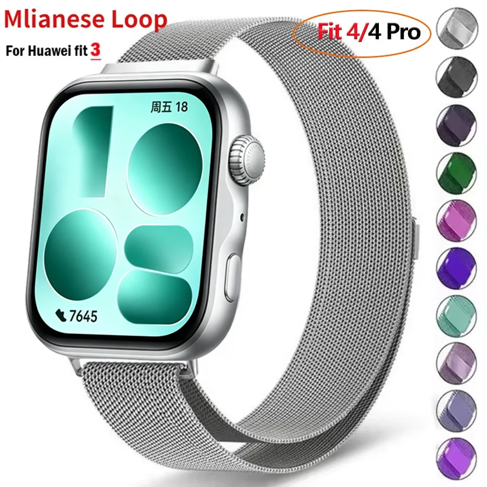 Magnetic Milanese Stainless Steel Breathable Strap Bracelet Accessories