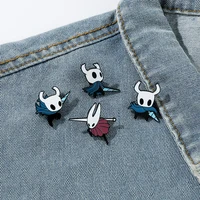 Hollow Knight Enamel Pins Cute Cartoon Metal Brooch Game Jewelry Badge for Backpack Pins Accessories Gifts 6