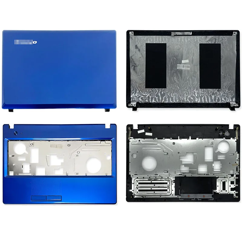 

Новинка, чехол для ноутбука Lenovo G580, задняя крышка ЖК-экрана, Упор для рук, верхний корпус A C, синяя крышка 60.4SH27.001
