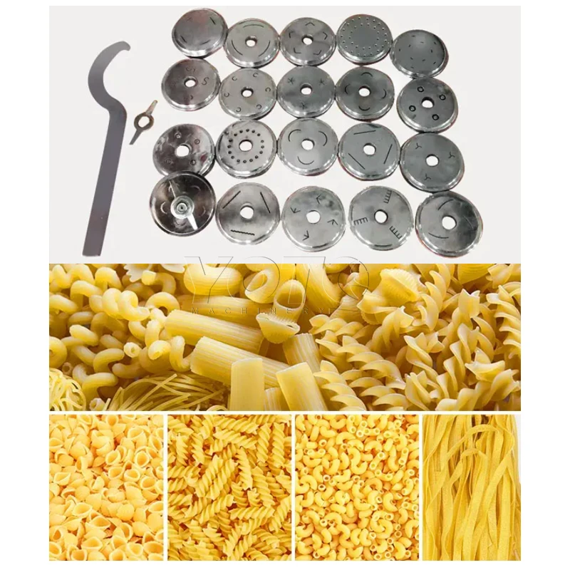 Electric Noodle Pasta Maker Stainless Steel Lasagne Spaghetti Noodle Making Machine