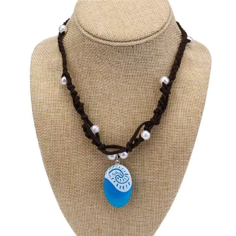 Hot 2025 Disney 1:1replica Moana Necklace Animation