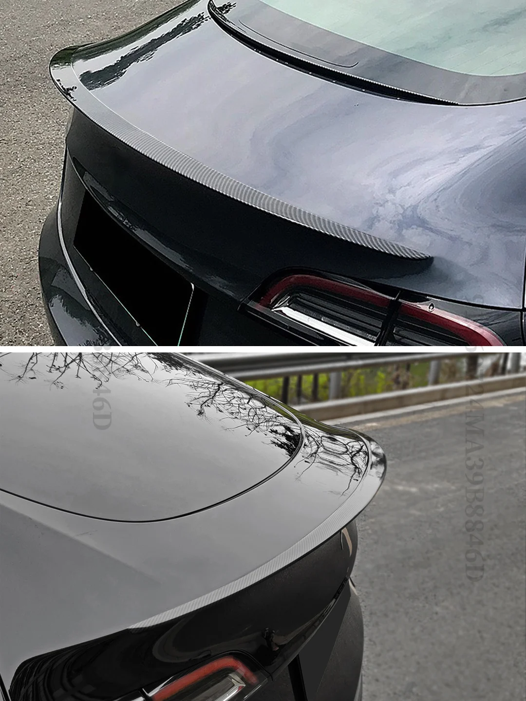 車両リアスポイラー モデル 3 2019-2023 2024 モデル Y 2021 +