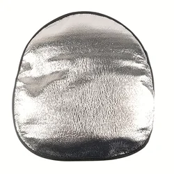 Enhanced Car Steering Wheel Sun Protection Shade - Double Thick, Foldable, Anti - UV, Silver (Silver)