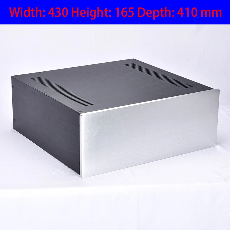 4316 Full Aluminum Enclosure mini AMP case/ Preamp box/ PSU chassis 
