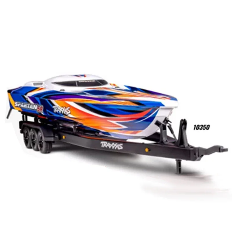 RC Brushless Speedboat Model SPARTAN SR Racing Boat Remote Control Boat Model Speedboat Trailer Toy Gift 1037mm Hull 4