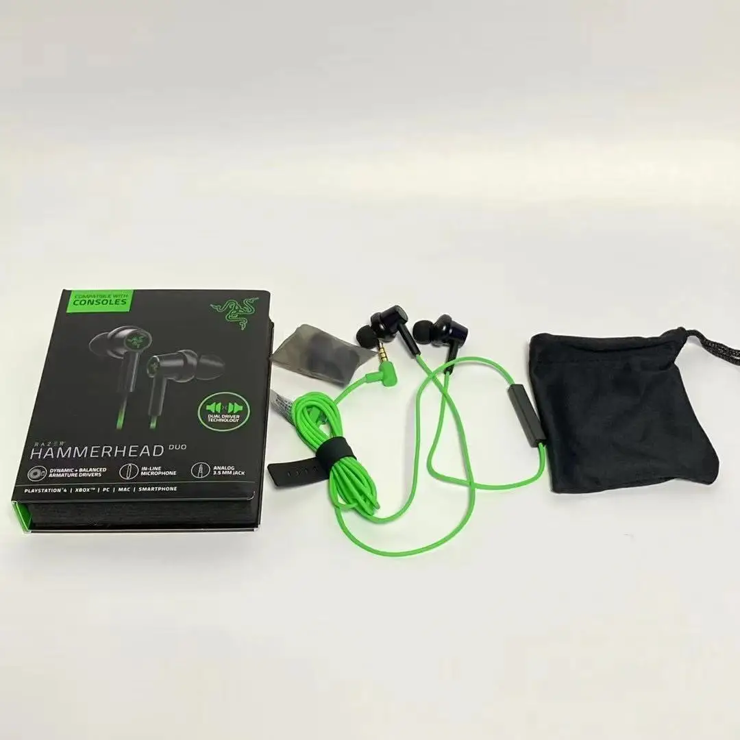 Wired Headphones For Hammerhead Duo Gaming Earphone High Quanlity Wired Headset In-ear Wired Earphones For Phone 3