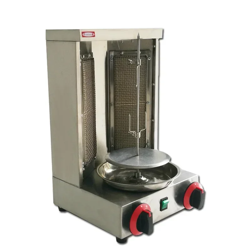 Middle East Barbecue Oven Commercial Gas Automatic Rotation Chicken Roaster Turkey Barbecue Plate Small Brazil Plate