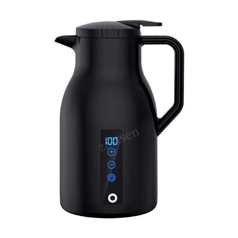 

12V 24V Car Electric Kettle 1L Large Capacity Portable Travel Water Boiler Car Truck Travel Coffee Heated Tea Pot