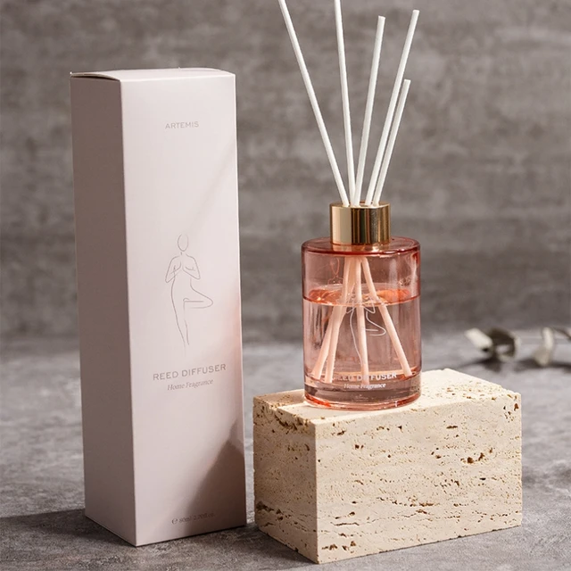 80ML Aromatherapy Essential Oil Set Reed Oil Diffusers With