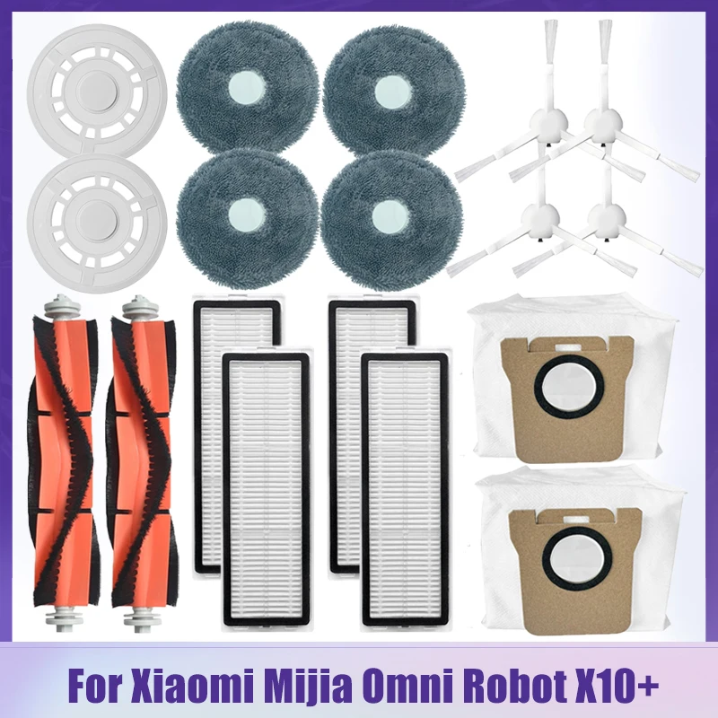 For Xiaomi Robot Vacuum X10 Robotic Vacuum Cleaner Main Side Hepa