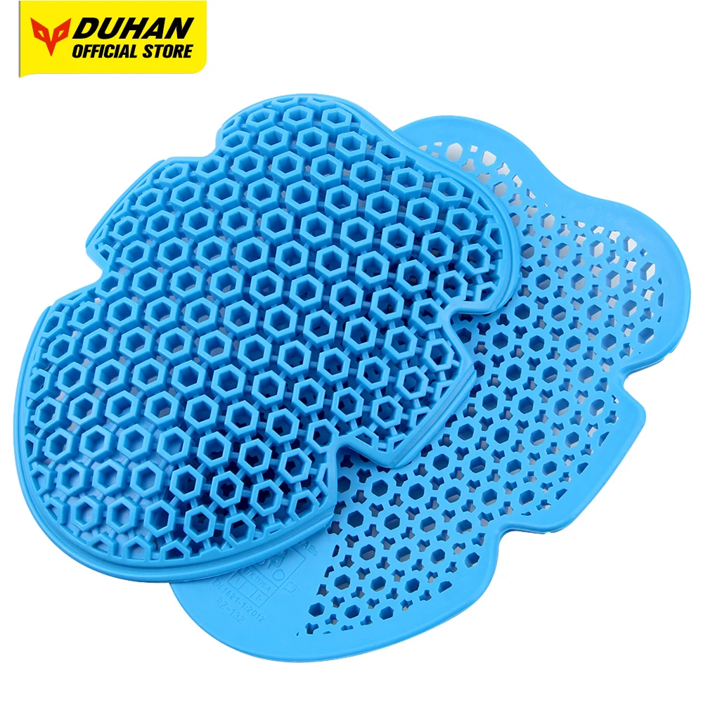 DUHAN CE Certified Motorcycle Jacket And Pants Protector BlueMotorcycle Shoulder Protection Motocross Elbow Protector