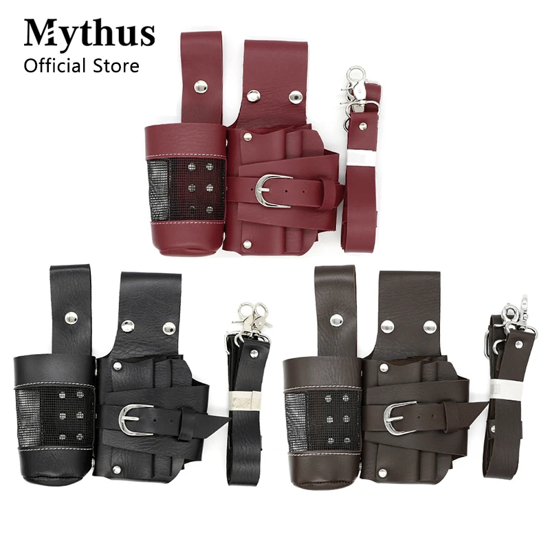 Professional Design Hairdresser Tool Bag Pu Salon Hair Scissor Holster