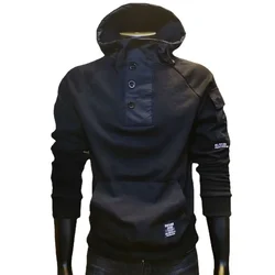 Youth Hoodie Men Outerwear Hooded Bottom Wear Sweatshirt For Man Spring Hoodies Slim Fit Hiphop Casual Tops Male Autumn Clothing