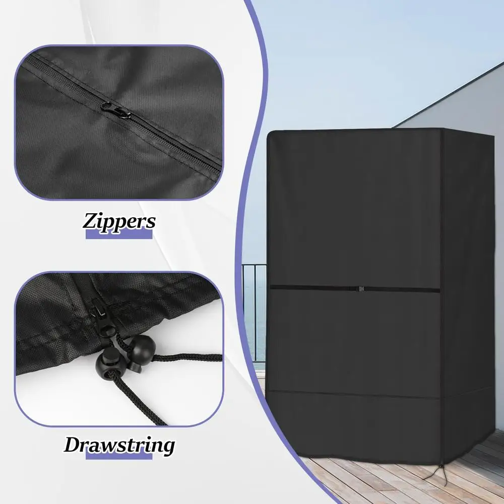 Sauna Room Cover Outdoor Wood Sauna Dynamic Sunlighten Protection 4