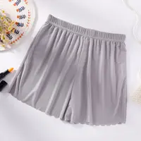 3pcs Summer Women Ice Silk Safety Short Pants Female Extra Large Size Anti Rub Safety Shorts Panties Lady Thin Loose Underwear - Image 3