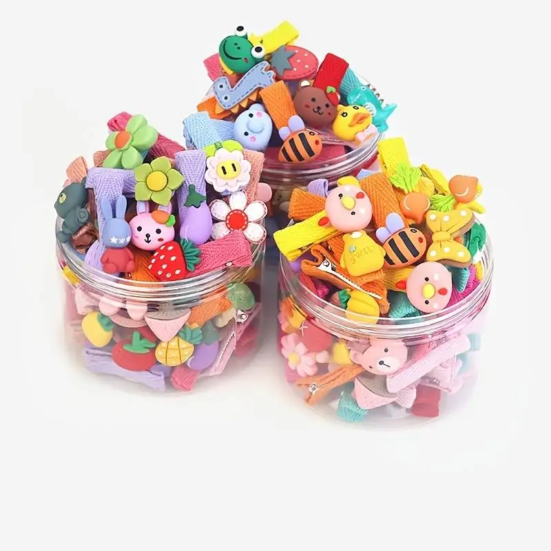 Children's Hair Clip Girls Accessories Headdress Princess Small Hairpin Set 26pcs hair accessories