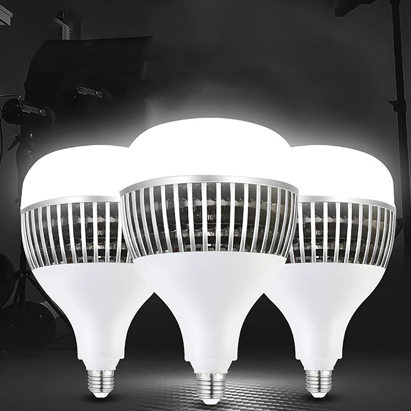  1Pcs High Power E27 LED Bulb Luminaire Garage Light 220V For House For Home Lighting 50-300W High Luminosity Bulbs 