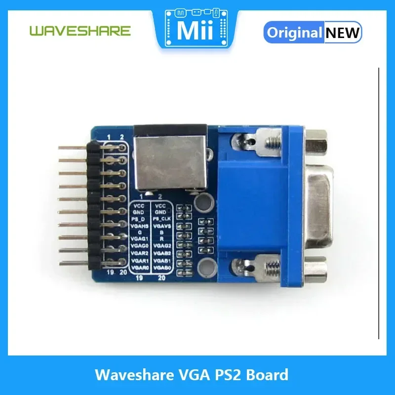 Waveshare VGA PS2  ׼ , VGA PS2 ̽ ׽Ʈ  ̽