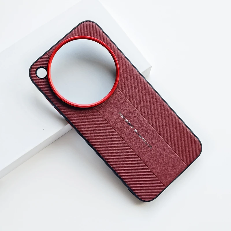 Luxury Anti-Fall PU Leather Shockproof Bumper Case
