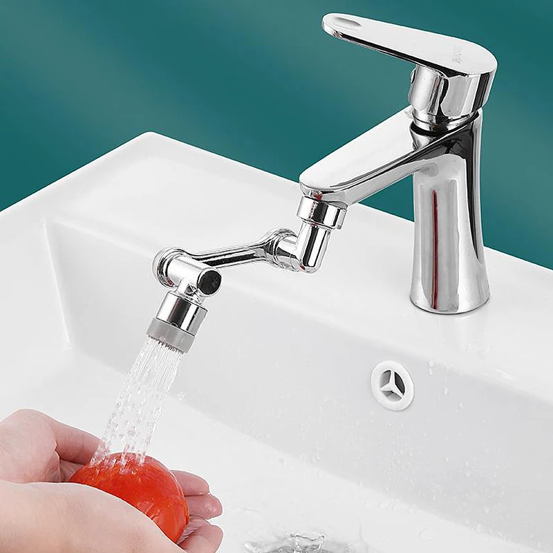 1080° Universal Rotation Faucet Sprayer Head 22/24mm Adaptor Washbasin Faucet Extender Aerator Bubbler Nozzle Kitchen Tap 3