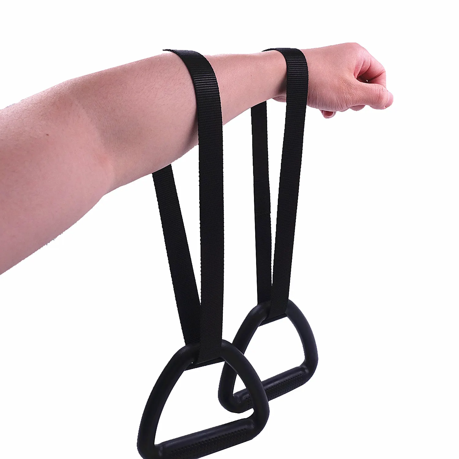 Gymnastic Rings Pull up Handle Rings for Chlidren Adult Exercise Pull Ups Home Workouts Strength Training Fitness Equipment
