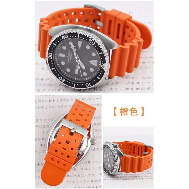 High Tensile Silicone Strap: Diving Waterproof Sports Wrist Bracelet Watch Band