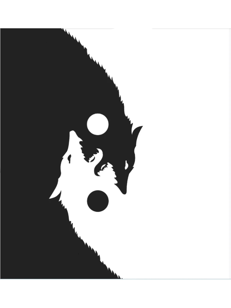 Asian Traditional Costume Men Women Yin Yang Wolf Haori Kimonos Yukata Harajuku Cardigan Japanese Style Samurai Shirt