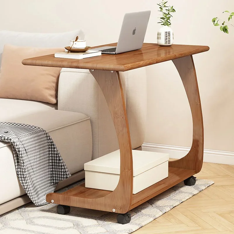 Wooden Nordic Side Table Modern Simple Fashionable Design Books Coffee Table Balcony Luxury Entryway Organizer Center Furniture