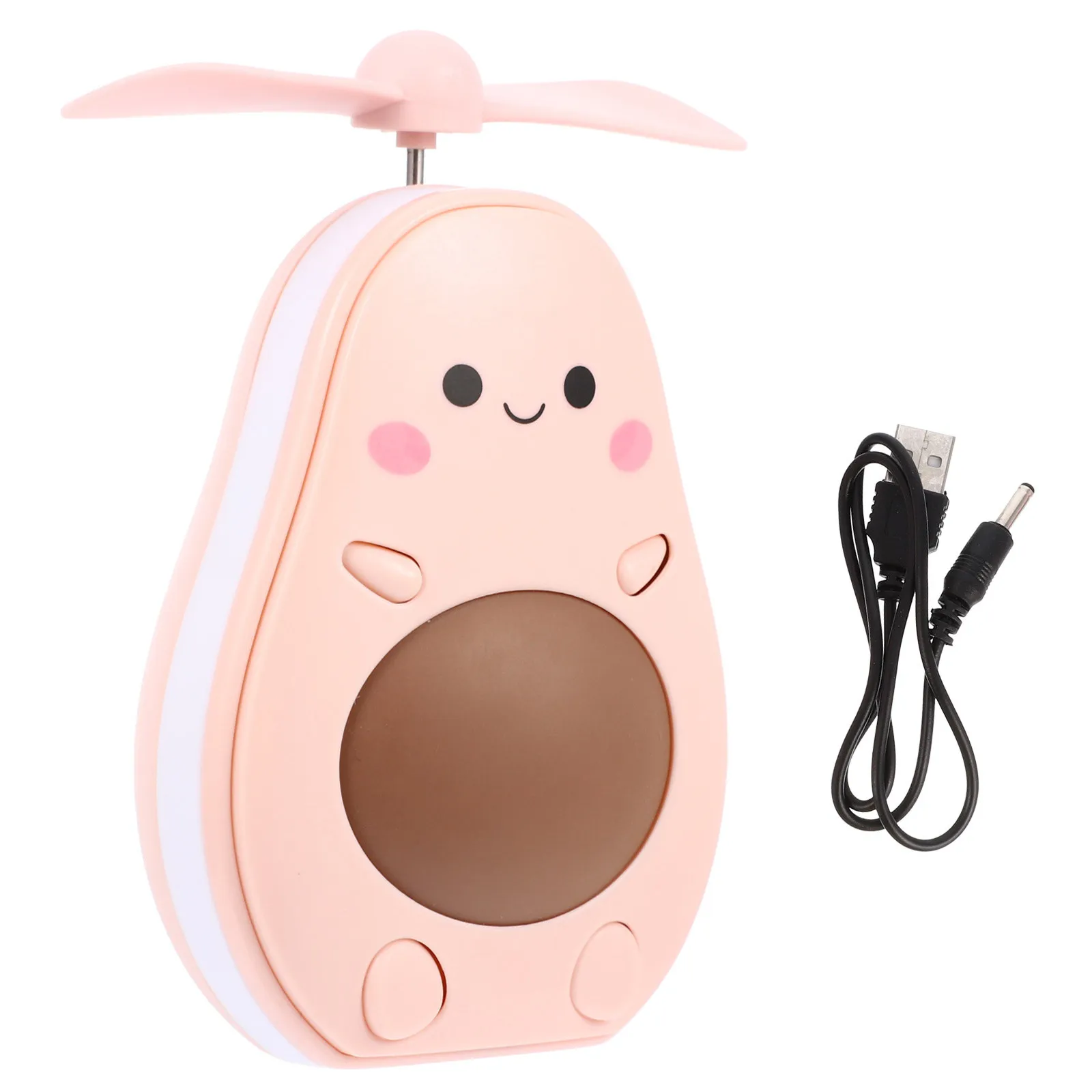 1세트 접이식 화장 거울(충전식 팬 포함) 휴대용 컴팩트 거울(아이 메이크업용) 여행용 핸드백 트루 컬러 뷰