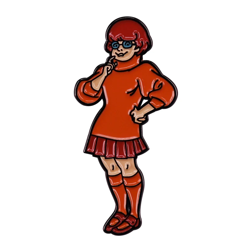 Cartoon Orange Turtleneck Sweater Velma 