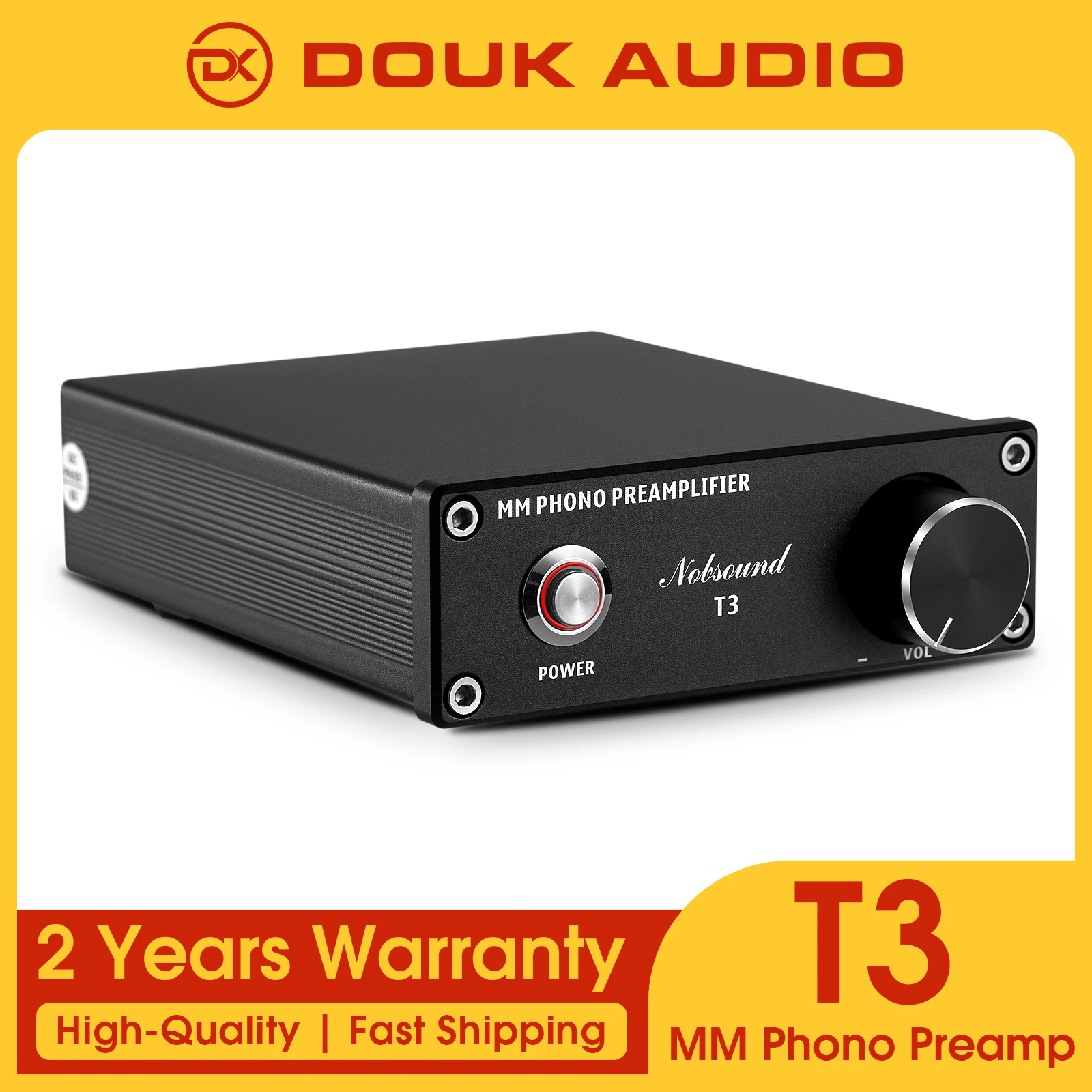 Preamplificatore Giradischi Professionale - Basso Rumore Con Alimentatore 12V - Foto 10