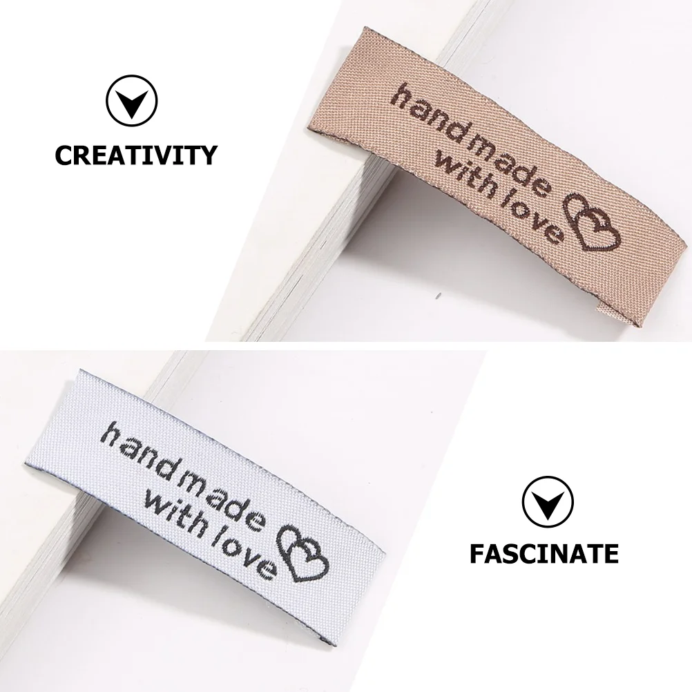 의류 태그 DIY 액세서리, 의류 재봉 라벨, 의류 라벨, 수제 청바지