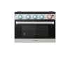 RV 17" Gas Range Oven Stainless Steel 3-Burner Cooktop 2-in-1 Cooking GrillLarge Capacity Sleek Design Easy Clean Durable Road 1