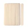 50pcs Waxing Hair Removal Wooden Sticks Wax Hair Removal Applicator Sticks Wax Spatula Tongue Depressor Spatula Sticks 15x1.8cm 1