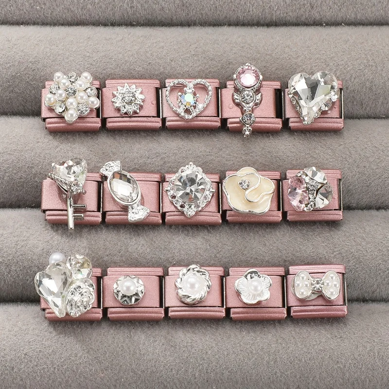 Y2K Charm Bracelet Fit 9mm Stainless Steel