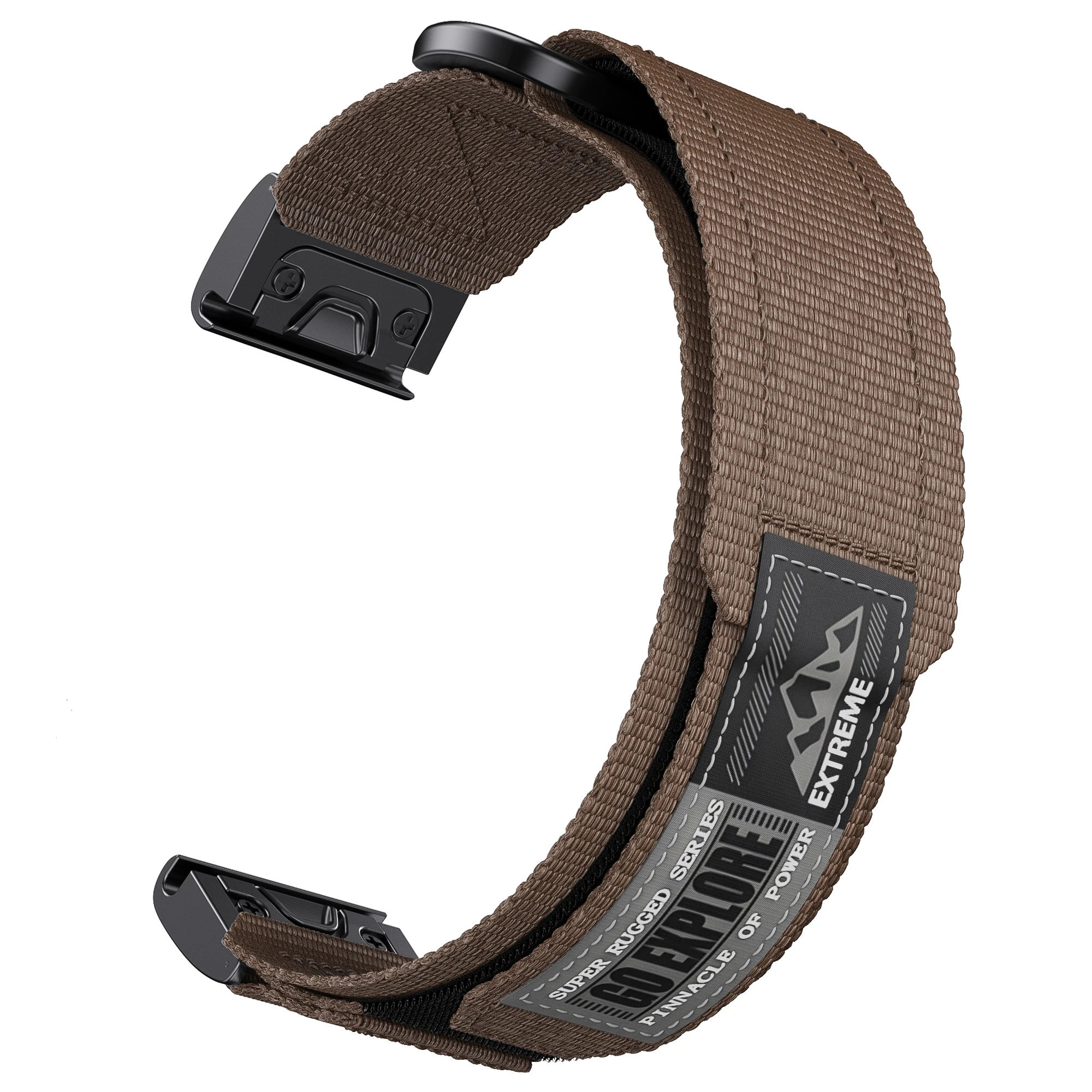 Nylon Quick Fit Strap Loop Band - 22mm & 26mm Adjustable Sizes