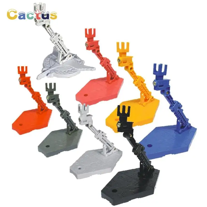 

5 colors 1pcs Action Figure Accessories Adjust for Gundam Model Stand Support Bracket Base Robot Figure Display Base For Doll