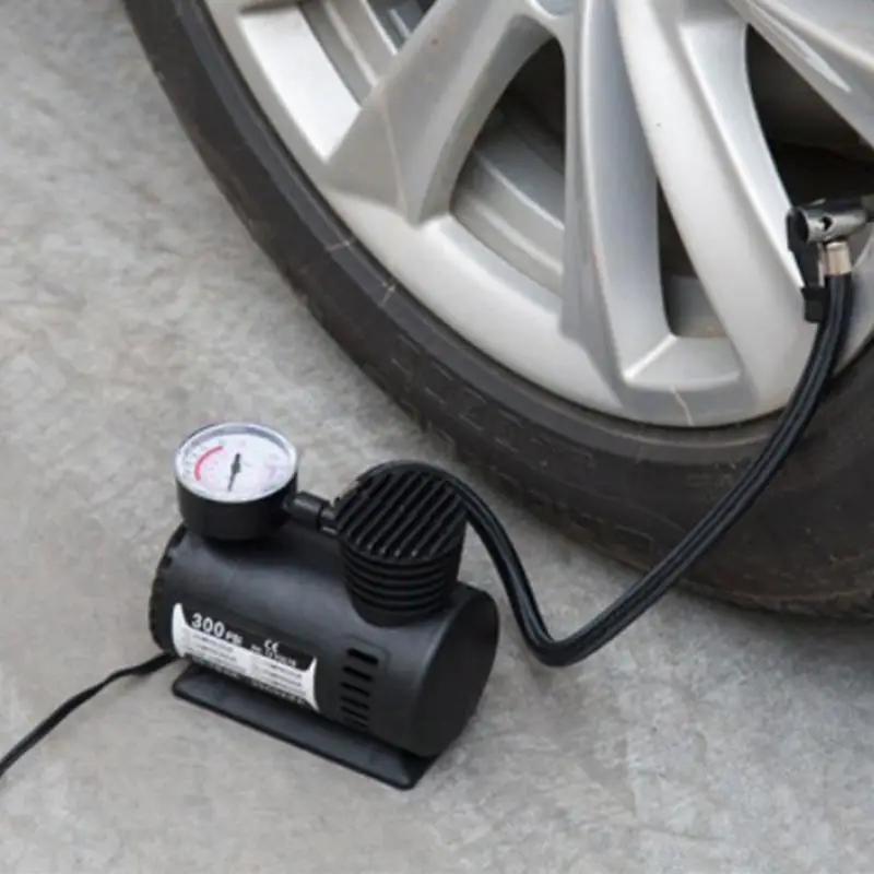 Car Air Compressor Portable 300psi 12v Mini Electric Air Pump Compressor Inflator For Bicycle Tires Ball Automobile Accessories