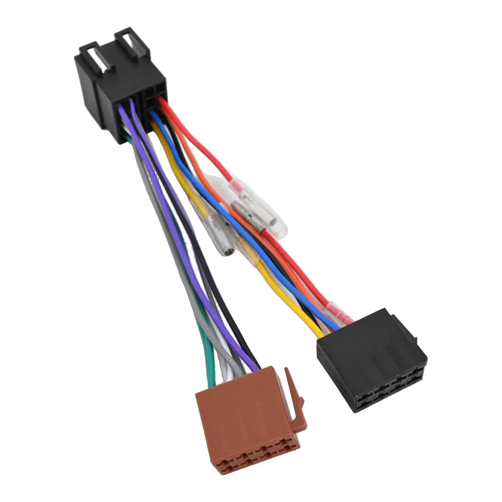 16-poliger Autoradio-Radio-ISO-Kabeladapter für ISO-Buchse auf ISO-Buchse, Stecker, Kabelbaum, Automobilzubehör – Detail 4