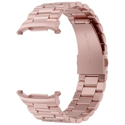 Magnetic Stainless Steel Bracelet Strap for Smartwatch - Ultra 47mm Edition (Rose pink)