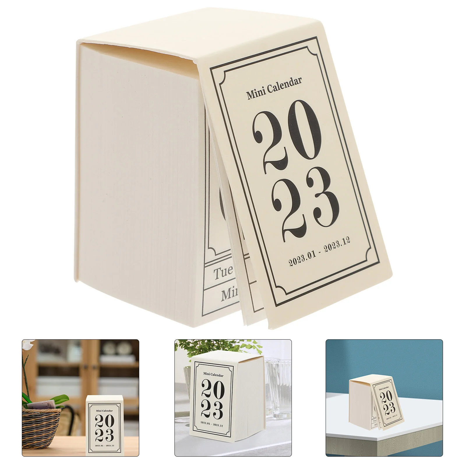 Calendar Desk Desktop Mini Daily Standing Off Office Pad Tear Planner Wall  Year Day Table Decor Flip Monthly Decorative Flipped - AliExpress