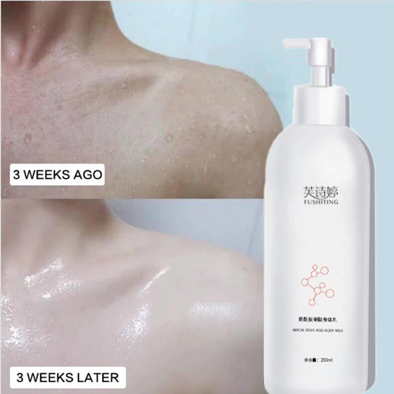 ヤギのミルクホワイトニングボディクリーム 250gの保湿ボディローション ドライスキンケア用の深い補充 Aliexpress