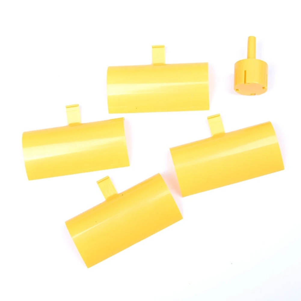 Solar wind generator Wind Turbine Blade Mini Vertical Micro Generator Blades Small Set DIY Blade 100mm*60mm For Home Solar Generator Accessories