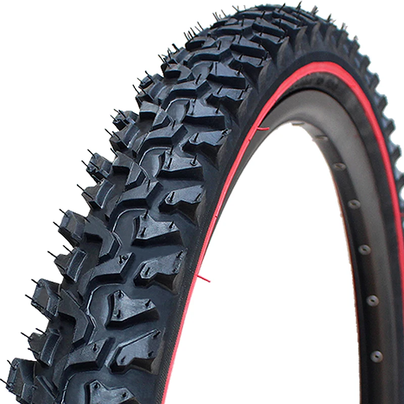 Kenda mountain bike tire k849 Bicycle Accessories 26 24 inch 24 * 1.95 26 * 1.95 2.1 black tire red line cross thickened tire