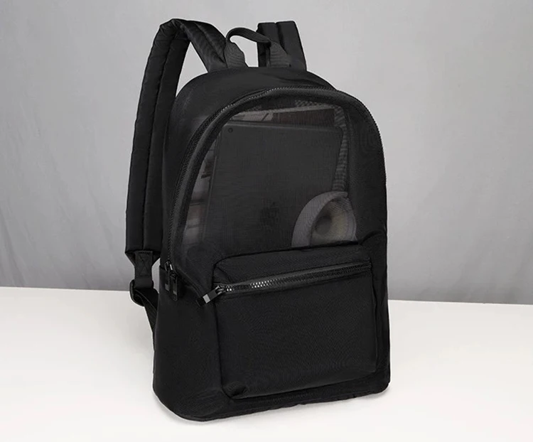 Transparente Netztasche, Gepäcktasche, Yoga-Fitness-Tasche, Sporttasche, Outdoor-Reisetasche, einzelne Schultertasche, diagonale Umhängetasche – Detail 4