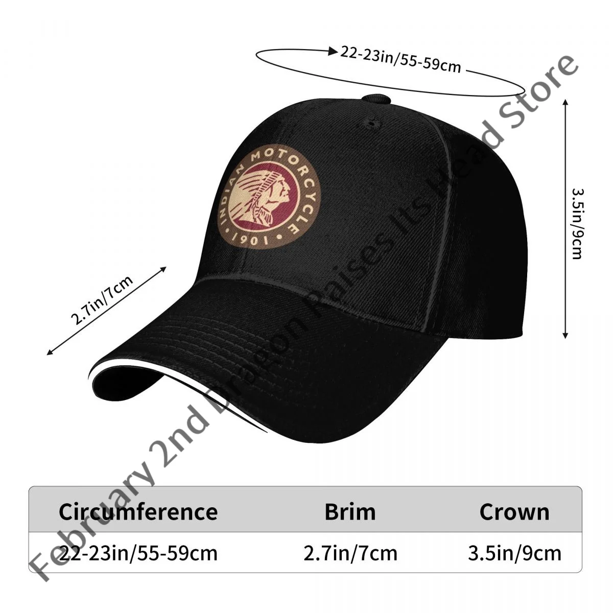 Moto Indian Funny Baseball Men Polyester Hats Adjustable Hat Universal Casual Cap Truck driver Hat