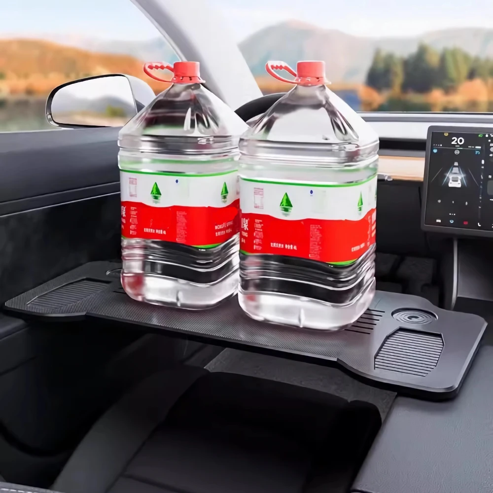 볼보 XC60 S60 V60 XC90 S90 V90 용 인테리어 테이블 책상 노트북 트레이 음식 테이블 휴대용 사무실 테이블 액세서리 부품