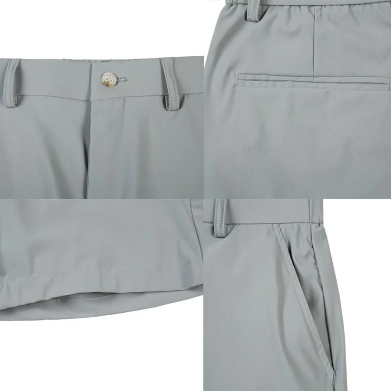 Korean Style Men's Summer Casual Elastic Force Shorts/Male Slim Fit High Quality Business Thin Suit Shorts Plus size 29-36
