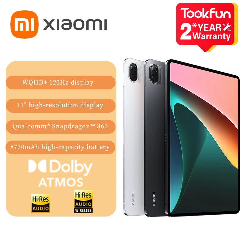 PAD5 タブレット 6GB RAM 128GB ROM Xiaomi Xiaomi Pad 5 6GB+128GB [コズミックグレー] 価格比較