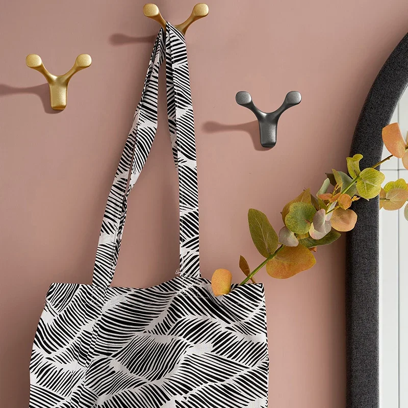 الحديثة الشمال ضوء الفاخرة سبائك الألومنيوم جديد معلق هوك الحمام باب خزانة الملابس ومرحاض الجدار الشنق جدار Hangi